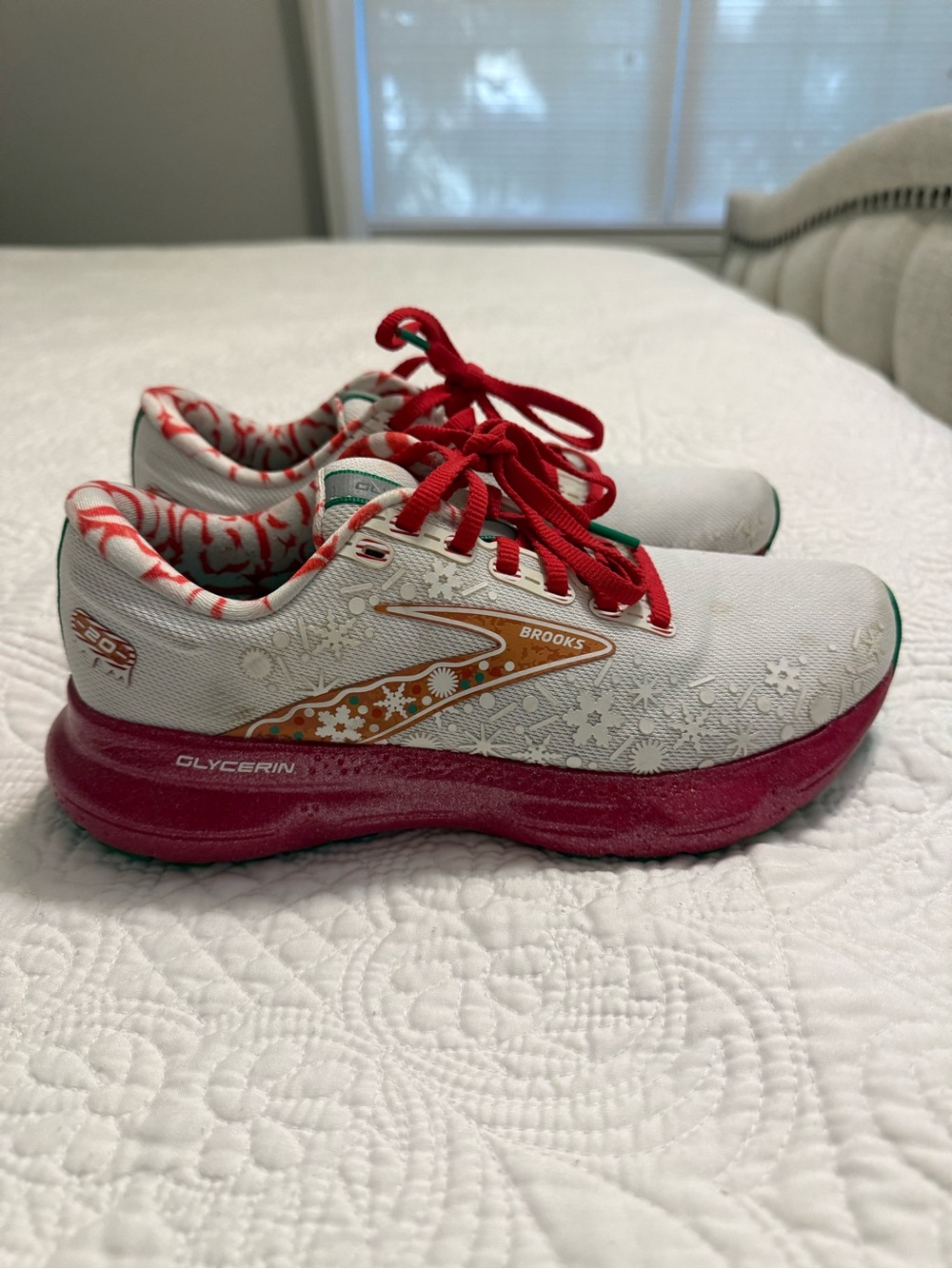 Brooks Women’s Glycerin Running Shoes - Limited Edition Christmas Drop